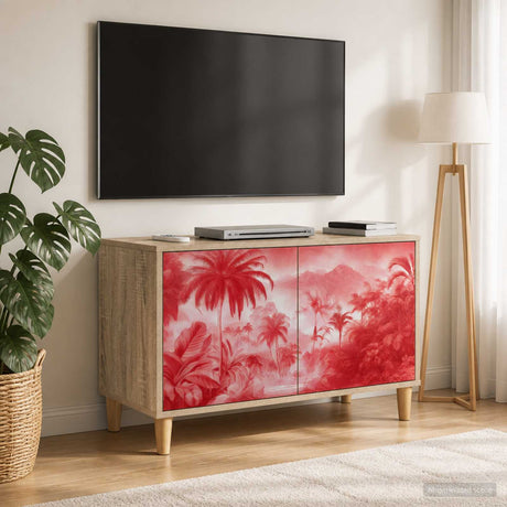 Vidaxl tv-meubel aachen 69 x 33 x 50 cm sonoma bewerkt hout