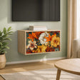Vidaxl wandgemonteerd tv-meubel gennep 69 x 33 x 40 cm sonoma eiken