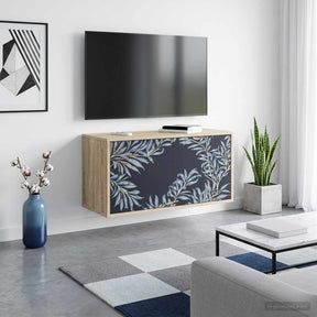 Vidaxl wandgemonteerd tv-meubel dokkum 69 x 33 x 40 cm sonoma eiken