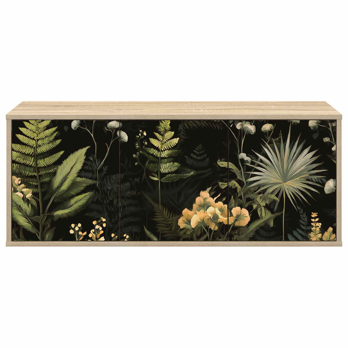 Vidaxl wandgemonteerd tv-meubel rhenen 102 x 33 x 40 cm sonoma eiken