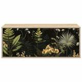 Vidaxl wandgemonteerd tv-meubel rhenen 102 x 33 x 40 cm sonoma eiken