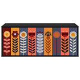 Vidaxl wandgemonteerd tv-meubel essen 102 x 33 x 40 cm zwart eiken