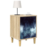 Vidaxl nachtkastje raalte 2 st sonoma eiken 36 x 33 x 50 cm