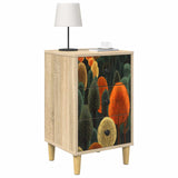 Vidaxl nachtkastje zaandam 2 st sonoma eiken 36 x 33 x 60 cm