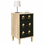 Vidaxl nachtkastje bremen 2 st sonoma eiken 36 x 33 x 60 cm