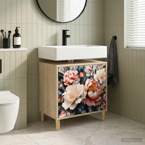 Vidaxl badkamerkast borne sonoma 60 x 40 x 60 cm bewerkt hout
