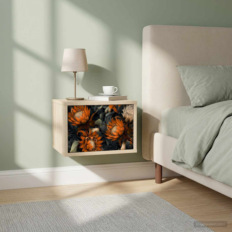 Vidaxl wandkastje lochem 2 st sonoma eiken 36 x 33 x 25 cm