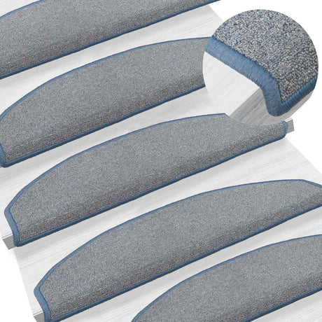 Vidaxl zelfklevende trapmatten 15 st 80 x 24,5 x 3,5 cm