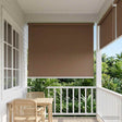 Vidaxl buitenrolgordijn uv-bescherming taupe 100 x 230 cm (b x h)