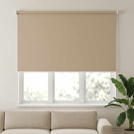 Vidaxl buitenrolgordijn uv-bescherming beige 100 x 230 cm (b x h)