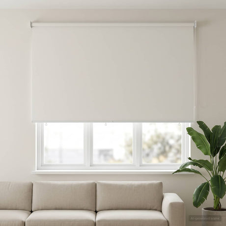 Vidaxl buitenrolgordijn uv-bescherming wit 100 x 230 cm (b x h)