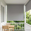 Vidaxl buitenrolgordijn uv-bescherming lichtgrijs 100 x 230 cm (b x h)