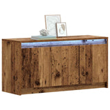 Vidaxl tv-kast 100 x 34 x 50 cm oud hout bewerkt hout