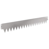 Vidaxl gazonrand 20 st 103 x 15 cm staal zilver