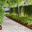 Vidaxl gazonrand met omgevouwen bovenrand 10 st 103x10cm staal
