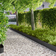 Vidaxl gazonrand 30 st 103 x 20 cm staal zwart
