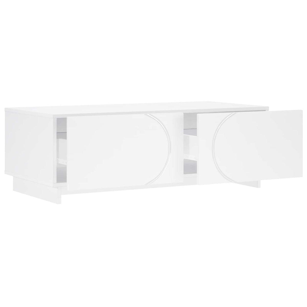 Vidaxl salontafel wit 102 x 50,5 x 35 cm bewerkt hout