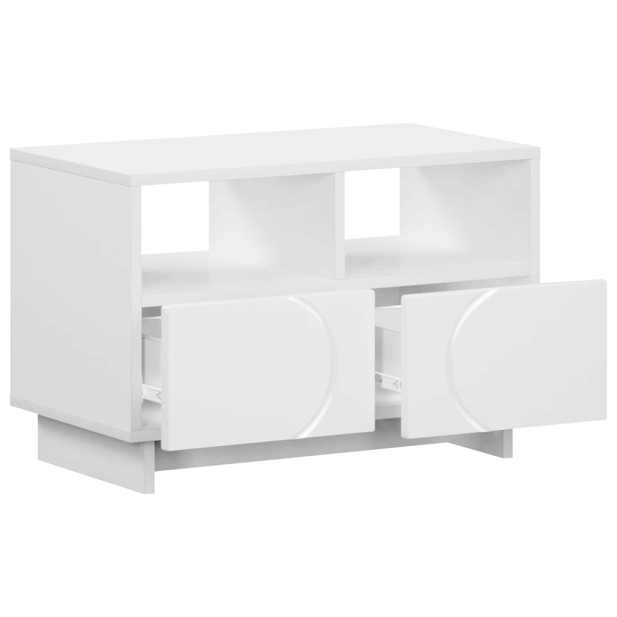 Vidaxl tv-standaard 60 x 34.5 x 40 cm wit bewerkt hout