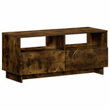 Vidaxl tv-standaard 90 x 34.5 x 40 cm gerookt eiken bewerkt hout