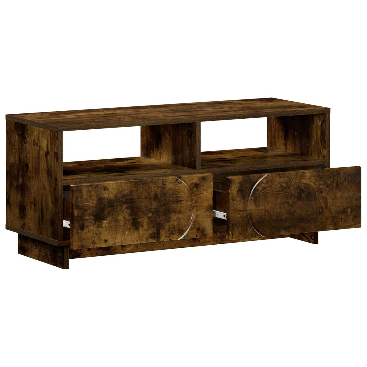 Vidaxl tv-standaard 90 x 34.5 x 40 cm gerookt eiken bewerkt hout