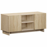 Vidaxl tv-standaard 90 x 34,5 x 40 cm sonoma eiken bewerkt hout