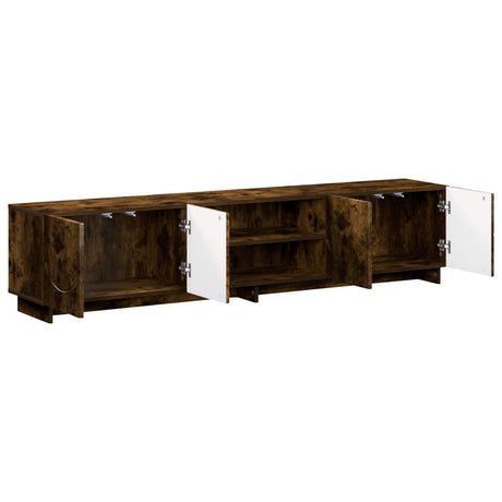 Vidaxl tv-standaard 180 x 34,5 x 40 cm gerookt eiken bewerkt hout