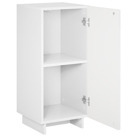 Vidaxl dressoir wit 33,5 x 34,5 x 75 cm bewerkt hout