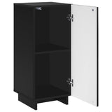 Vidaxl dressoir zwart 33,5 x 34,5 x 75 cm bewerkt hout