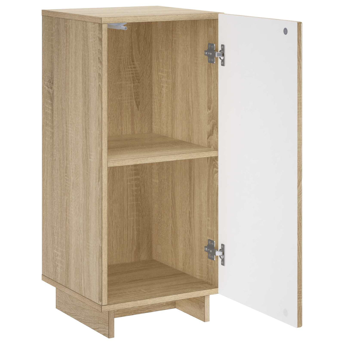 Vidaxl dressoir sonoma eiken 33,5 x 34,5 x 75 cm bewerkt hout