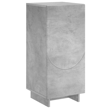 Vidaxl dressoir betongrijs 33,5 x 34,5 x 75 cm bewerkt hout