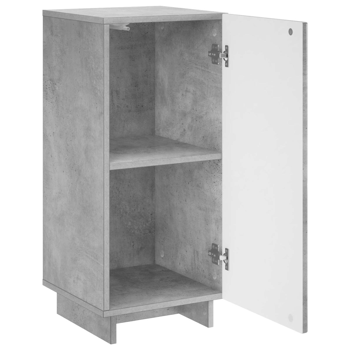 Vidaxl dressoir betongrijs 33,5 x 34,5 x 75 cm bewerkt hout