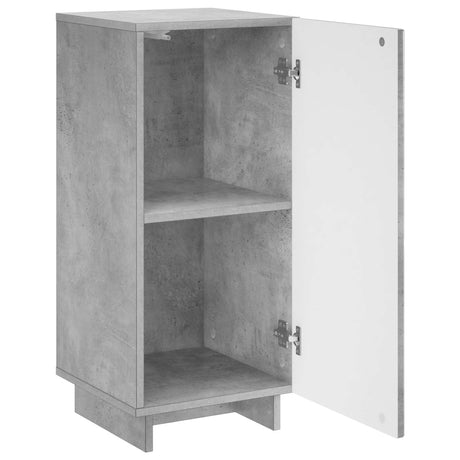 Vidaxl dressoir betongrijs 33,5 x 34,5 x 75 cm bewerkt hout