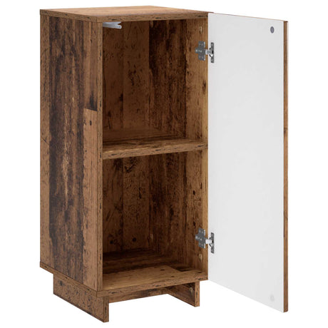 Vidaxl dressoir oud hout 33,5 x 34,5 x 75 cm bewerkt hout