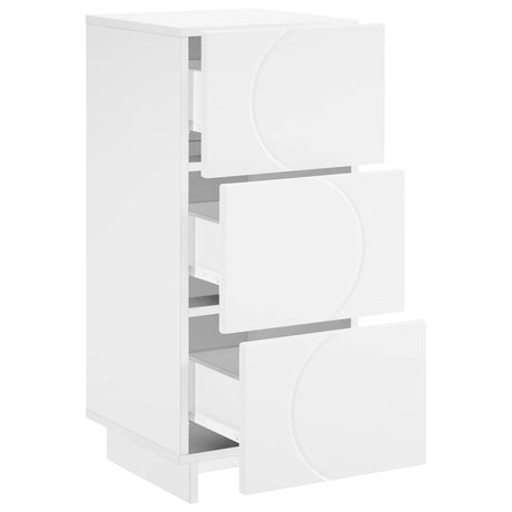 Vidaxl dressoir wit 33.5 x 34.5 x 75 cm bewerkt hout