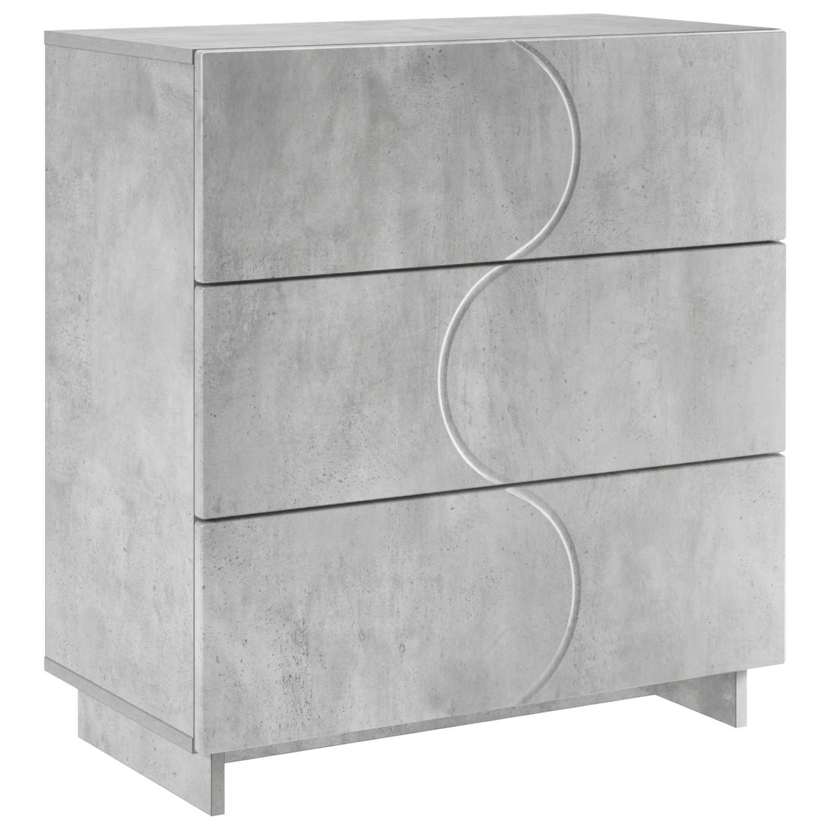 Vidaxl dressoir betongrijs 70 x 38 x 75 cm bewerkt hout