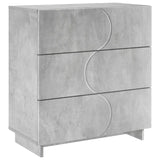 Vidaxl dressoir betongrijs 70 x 38 x 75 cm bewerkt hout
