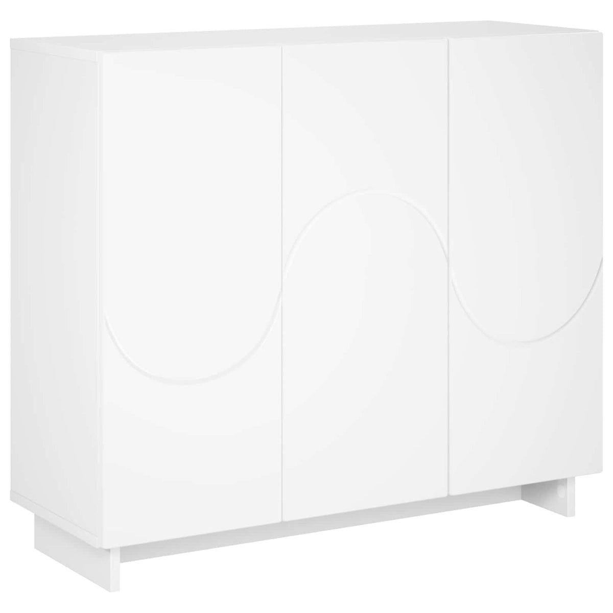 Vidaxl dressoir wit 85,5 x 31 x 75 cm bewerkt hout