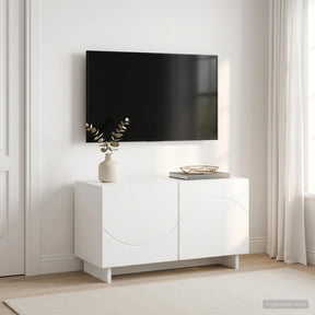 Vidaxl tv-meubel 60 x 34.5 x 40 cm wit bewerkt hout