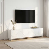 Vidaxl tv-meubel 180 x 34,5 x 40 cm wit bewerkt hout