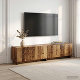 Vidaxl tv-meubel 179.5 x 34.5 x 40 cm oud hout bewerkt hout
