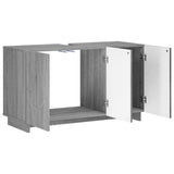 Vidaxl badkamerkast grijs sonoma 101 x 41 x 58 cm bewerkt hout