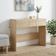 Vidaxl consoletafel sonoma eiken 96,5 x 38 x 75 cm bewerkt hout