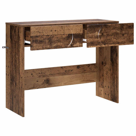 Vidaxl consoletafel oud hout 96,5 x 38 x 75 cm bewerkt hout