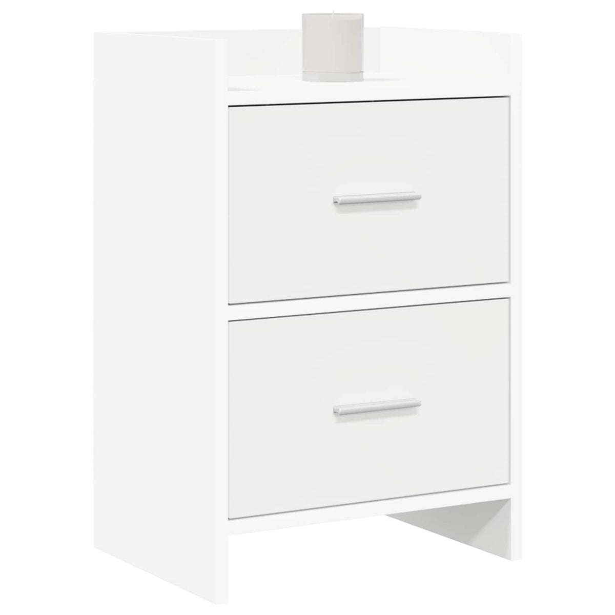 Vidaxl nachtkastjes 2 st wit 40 x 30 x 60 cm bewerkt hout