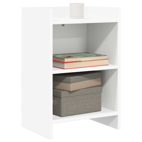 Vidaxl nachtkastjes 2 st wit 40 x 30 x 60 cm bewerkt hout