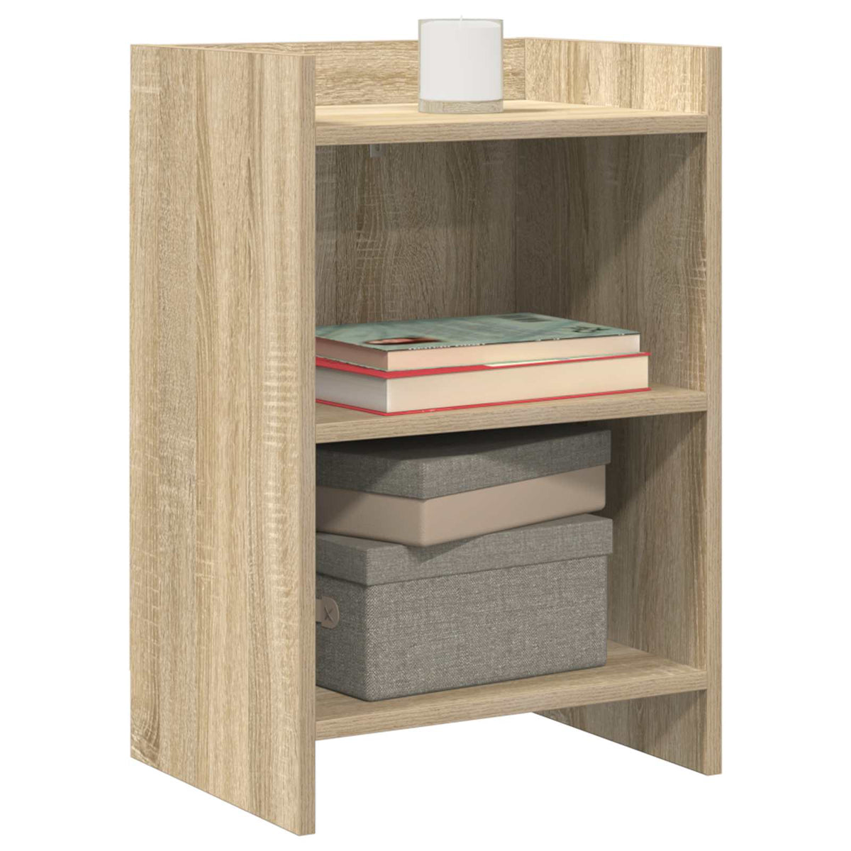 Vidaxl nachtkastjes sonoma eiken 40 x 30 x 60 cm bewerkt hout