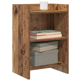 Vidaxl nachtkastjes oud hout 40 x 30 x 60 cm bewerkt hout