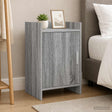 Vidaxl nachtkastjes grijs sonoma 40 x 30 x 60 cm bewerkt hout
