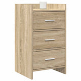 Vidaxl nachtkastjes sonoma eiken 40 x 36 x 70 cm bewerkt hout