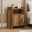 Vidaxl nachtkastjes oud hout 40 x 36 x 60 cm bewerkt hout